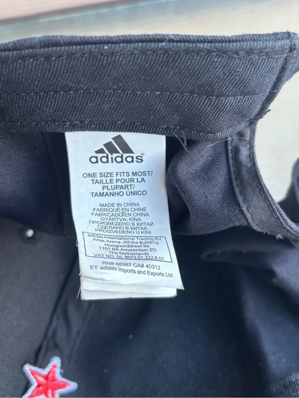 adidas black baseball